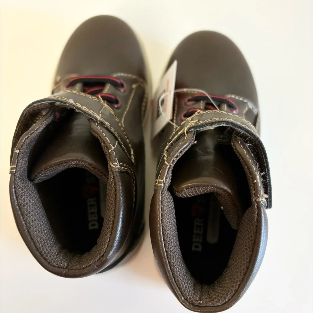 Deer Stags Nile’s brown boots size 10 toddler new